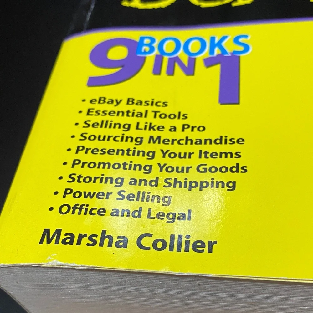 eBay Business all in one desk reference for Dummies Book 9 books in 1